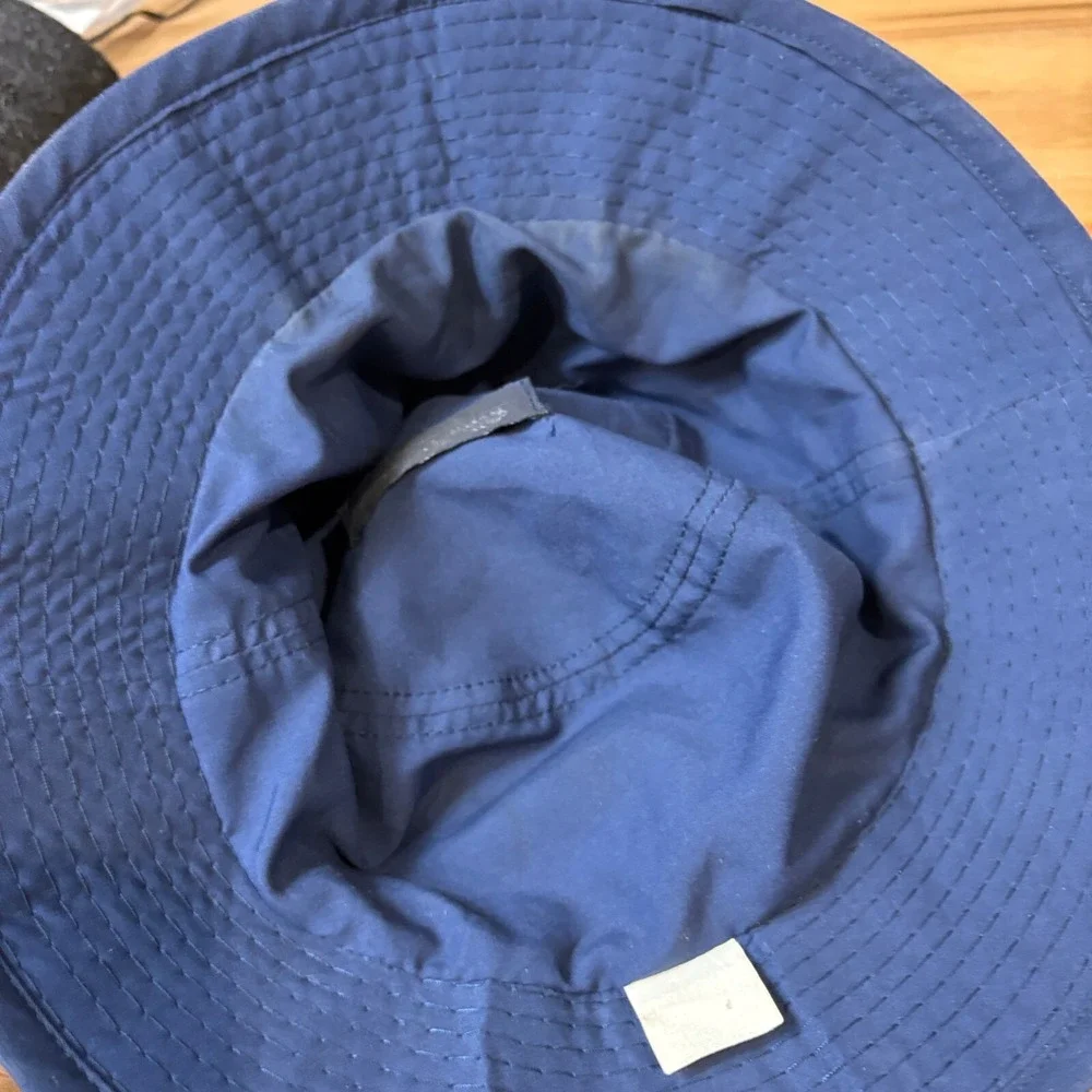 Vintage Tourney Hat Mens Large Blue Rain Bucket Cap Gore Tex Waterproof USA Made